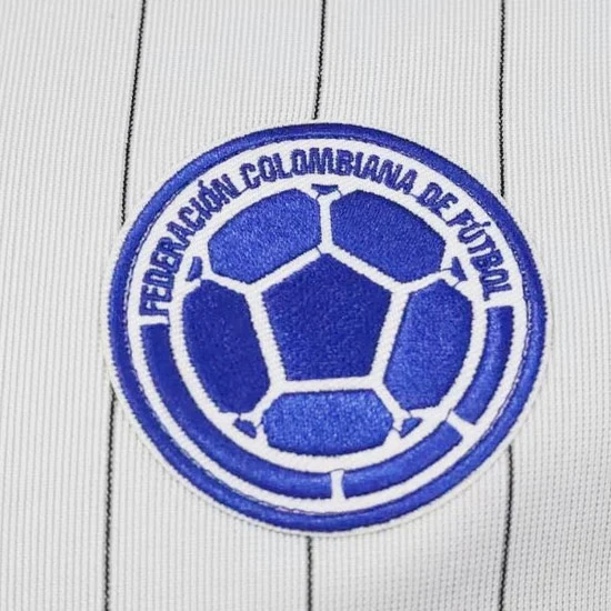 Camiseta Local Selección Colombia Version Especial 3 Blanca / Azul - Image 2