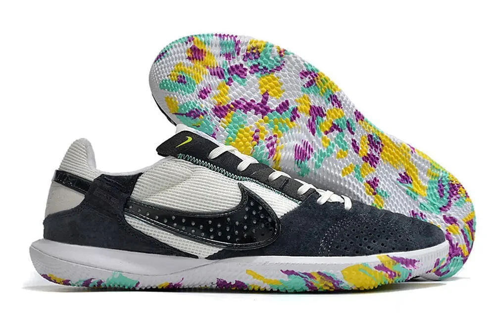 Futsal Gato Street Negro / Blanco Suela Multicolor