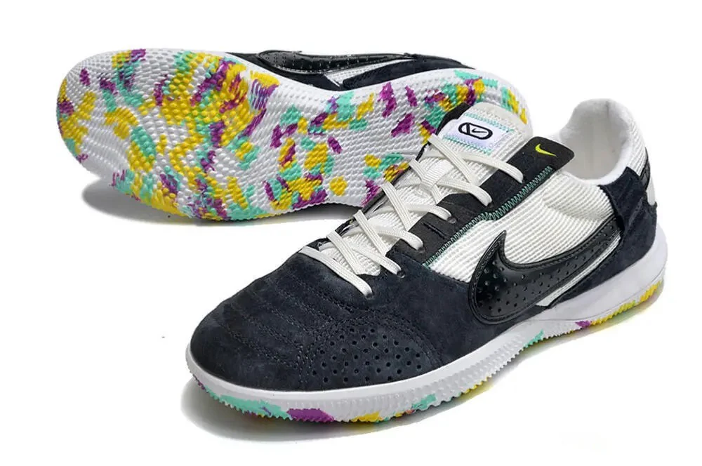 Futsal Gato Street Negro / Blanco Suela Multicolor - Image 3