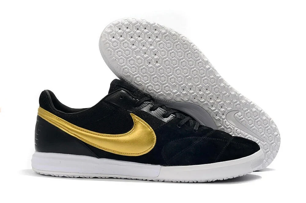 Futsal Gato Street Negro / Dorado Blanco