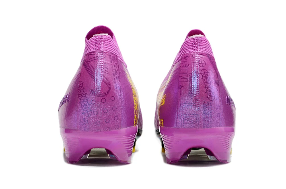 Guayo Mercurial Vapor Morado Amarillo Suela Brillante - Image 3