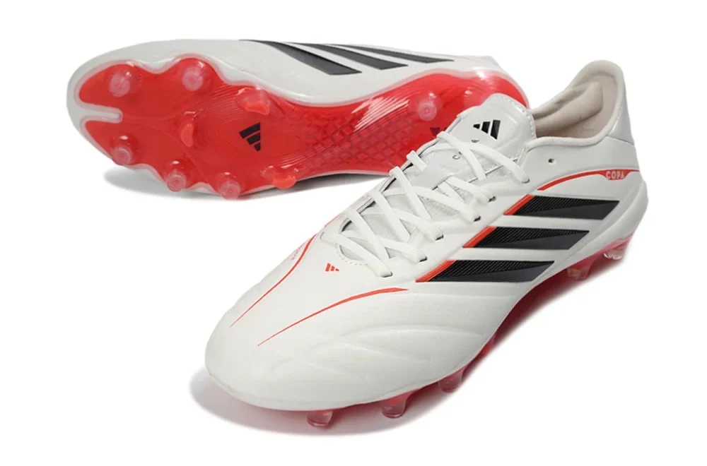 Guayos Copa Pure Con Cordon Beige Rojo - Image 3