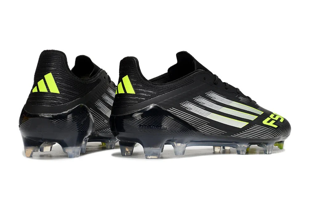 Guayos F50 Con Cordones Negro suela Verde Gris JR - Image 2