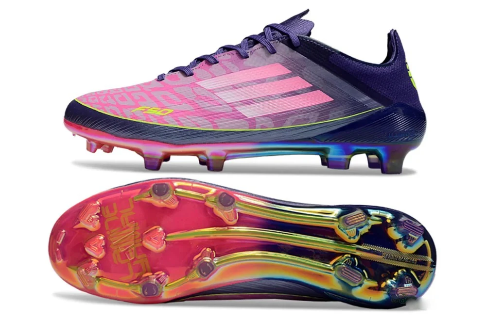 Guayos f50 Lamine Yamal Harper Con Cordones Enovation Morado JR - Image 3