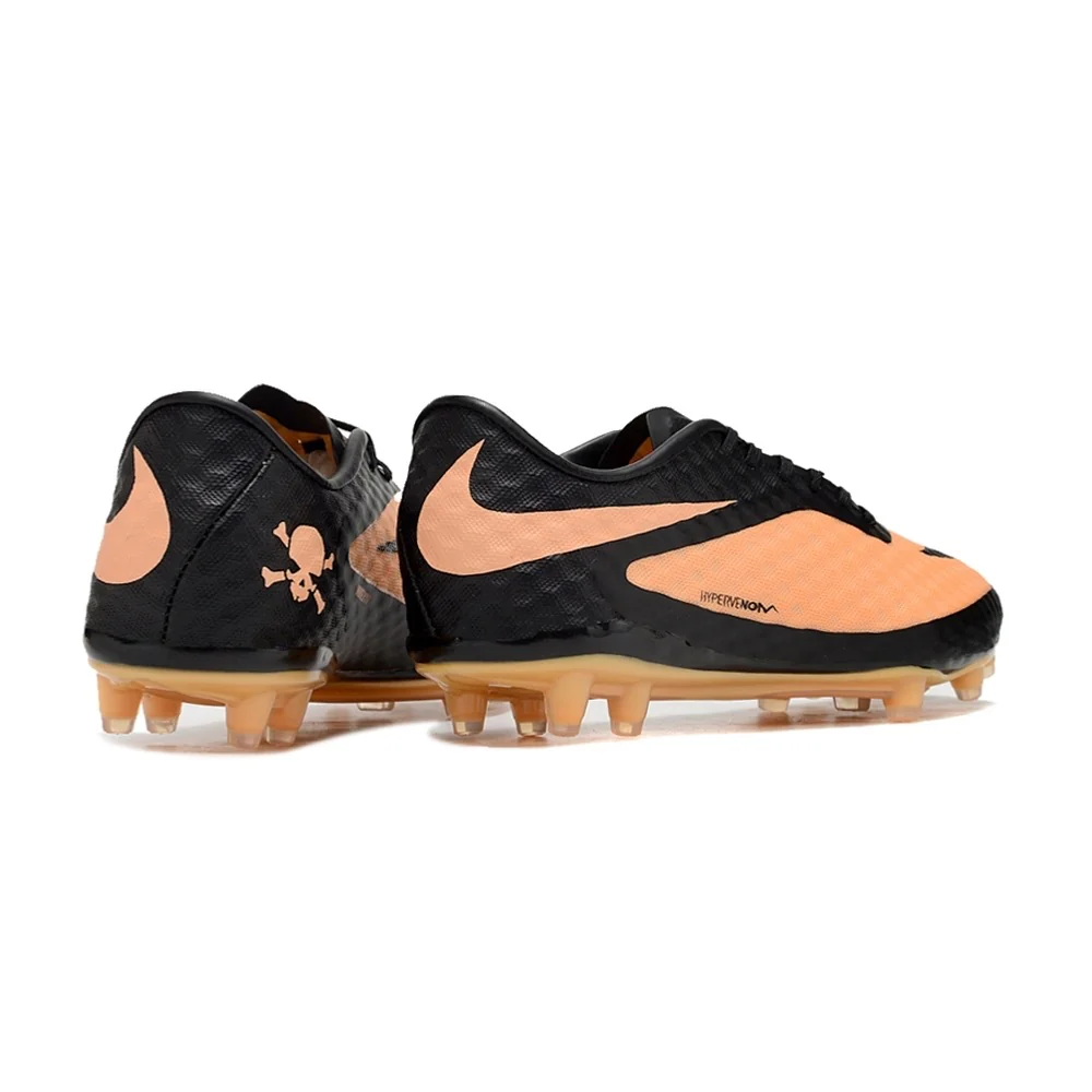 Guayos Hypervenom 1 Negro Naranja - Image 2