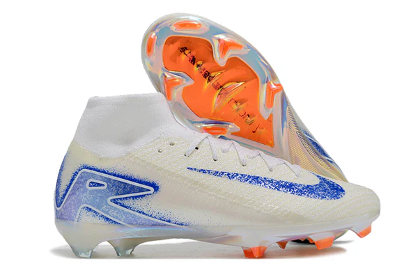 Guayos Mercurial Superfly 11 Blancos / Naranjas