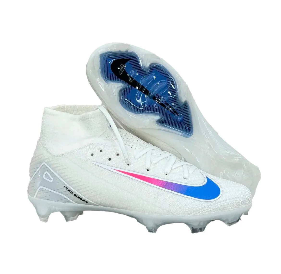 Guayos Mercurial Superfly 16 Blanco Tricolor