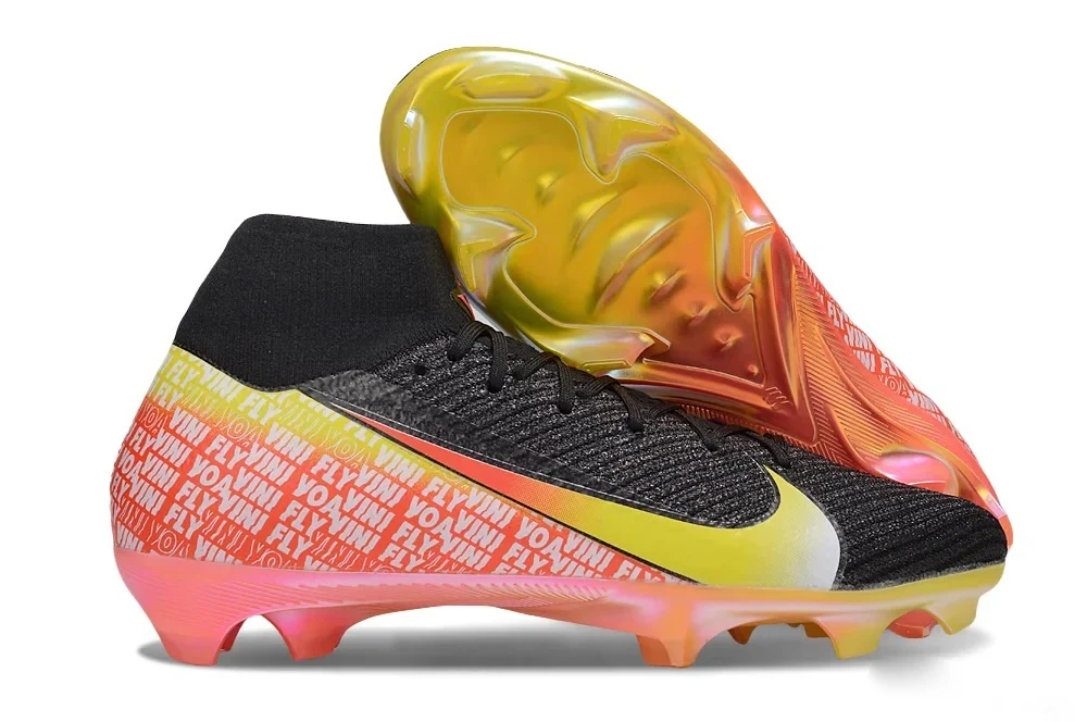 Guayos Mercurial Superfly Vini JR Negro Multicolor