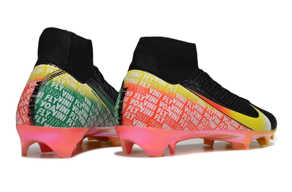 Guayos Mercurial Superfly Vini JR Negro Multicolor - Image 2