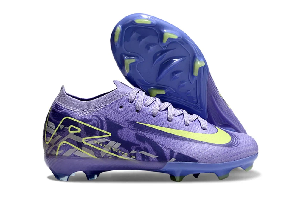 Guayos Mercurial Vapor 11 Morado / Verde  JR