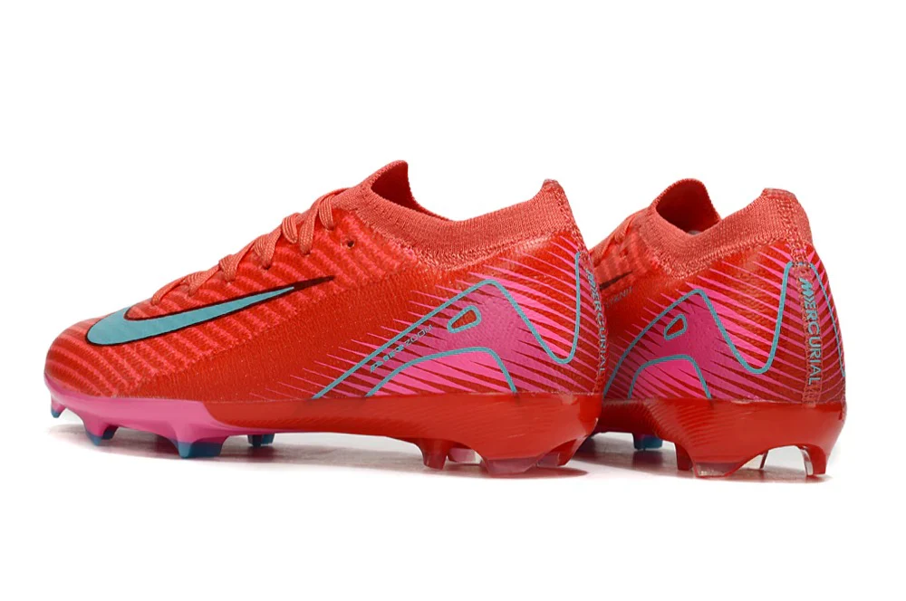 Guayos Mercurial Vapor 11 Rojo Azul Aguamarina JR - Image 2
