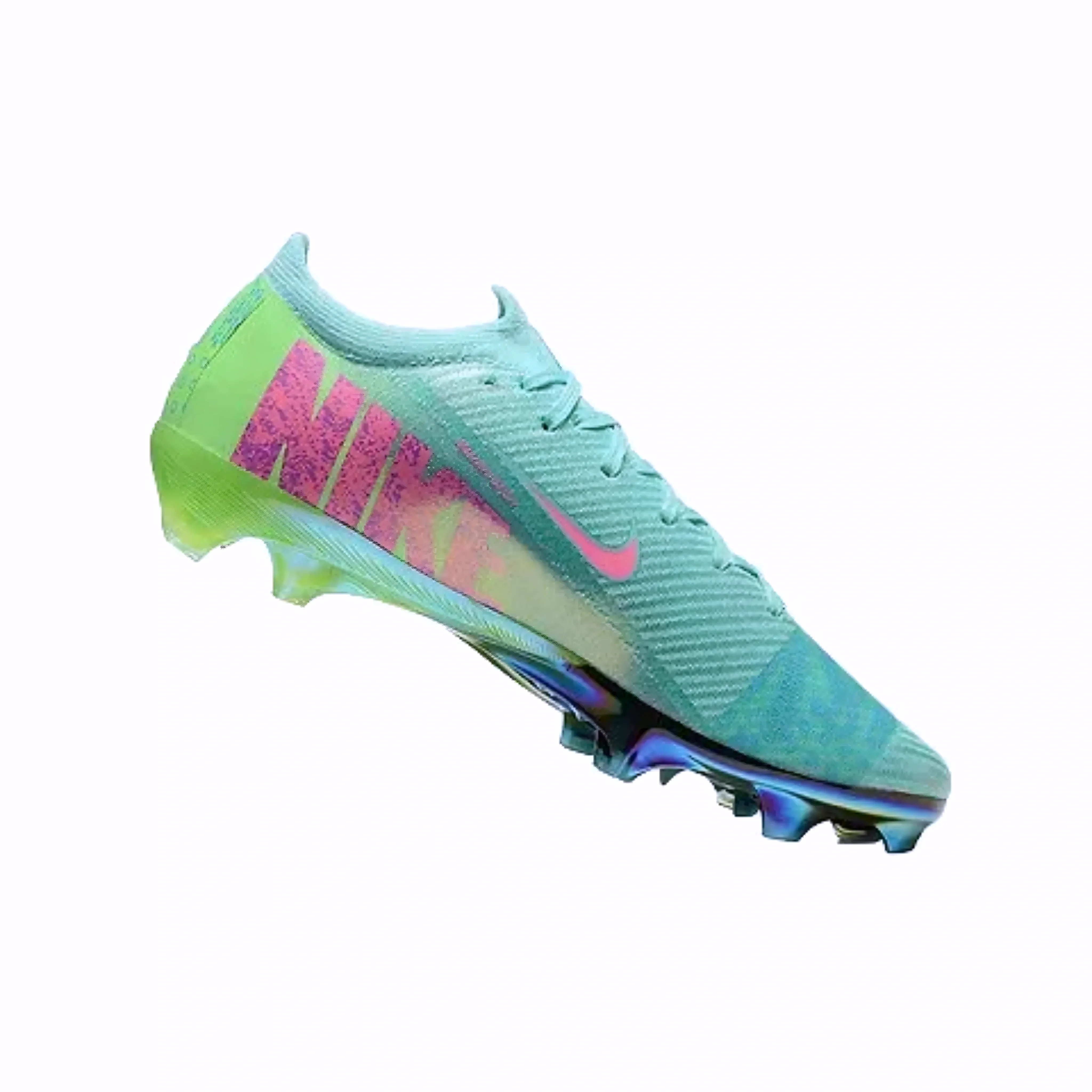 Guayos Mercurial Vapor 16 Azul Verde Suela Brillante - Image 3