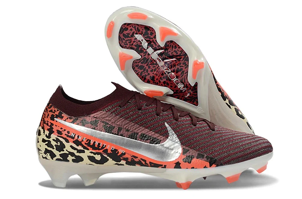 Guayos Mercurial Vapor Vinotinto Animal Print Niño