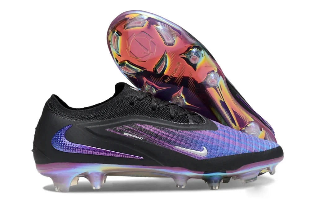 Guayos Phantom 6 Low Elite FG Morado Negro