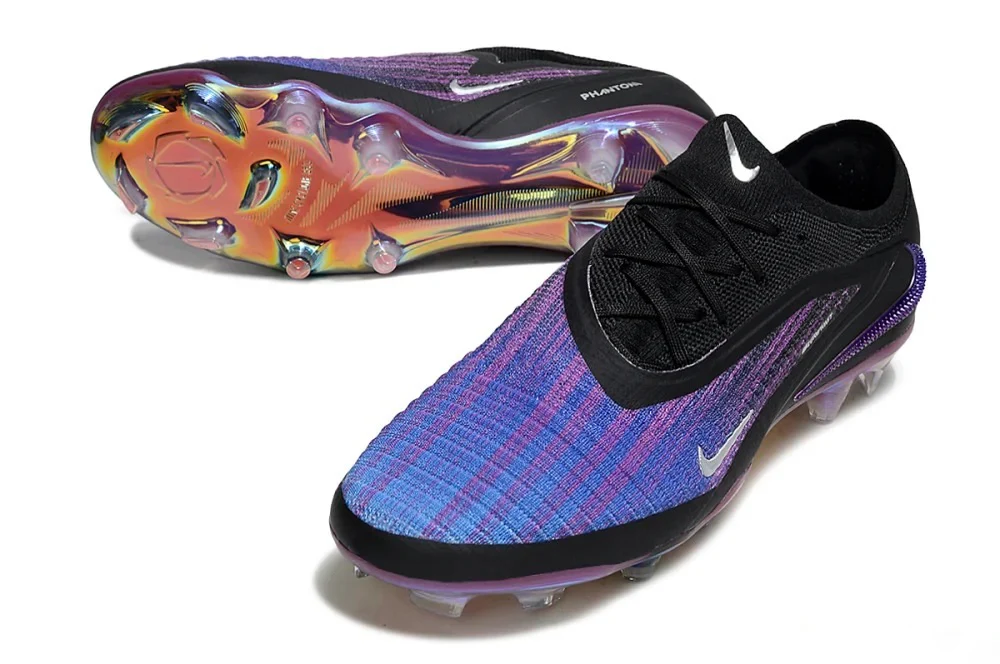 Guayos Phantom 6 Low Elite FG Morado Negro - Image 3