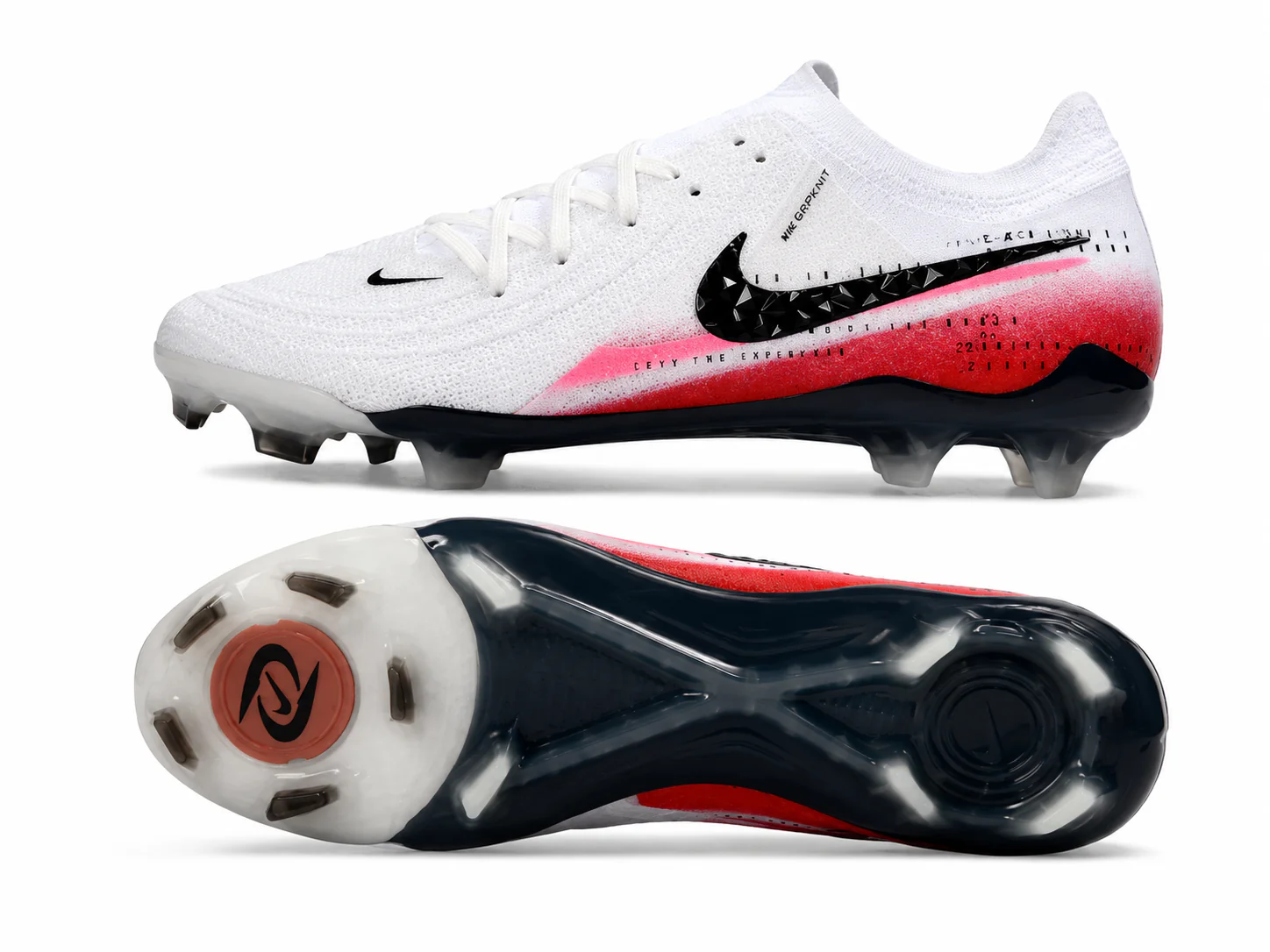 Guayos Mercurial Vapor FG Blanco Rojo Negro - Image 2