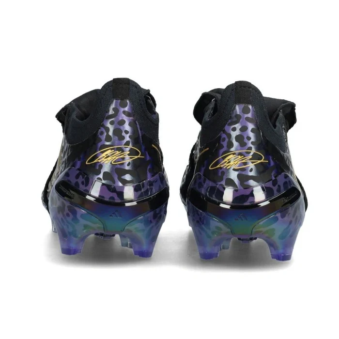 Guayos Predator Powerspine Lengueta Animal Print Negro Morado Niño - Image 2
