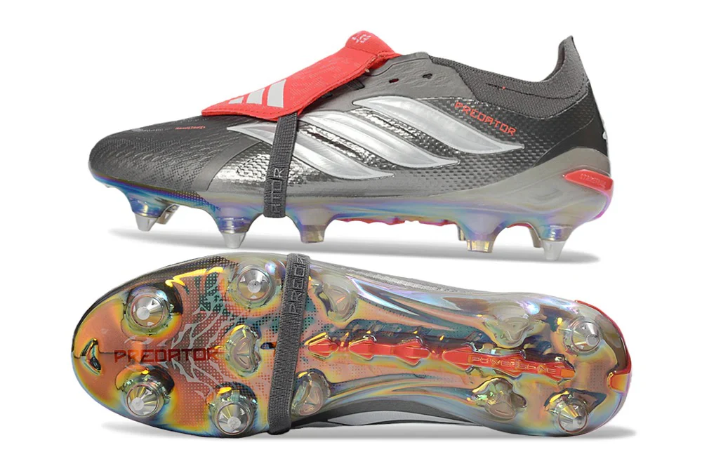 Guayos Predator  Powerspine Lengueta Gris Lengueta Roja SG - Image 3