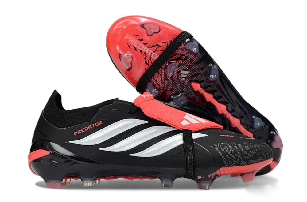 Guayos Predator Powerspine Lengueta Negro Rojo