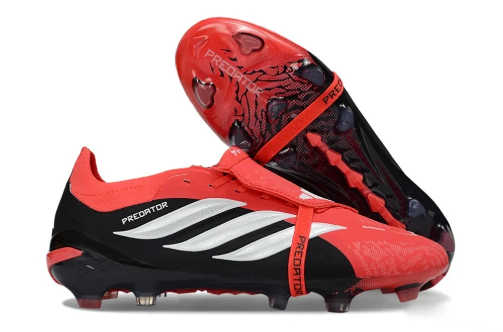 Guayos Predator Powerspine Lengueta Rojo Negro