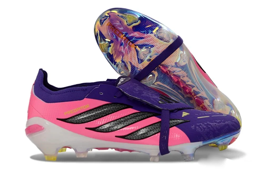 Guayos Predator powerspine Lengueta Rosado / Morado NIÑO