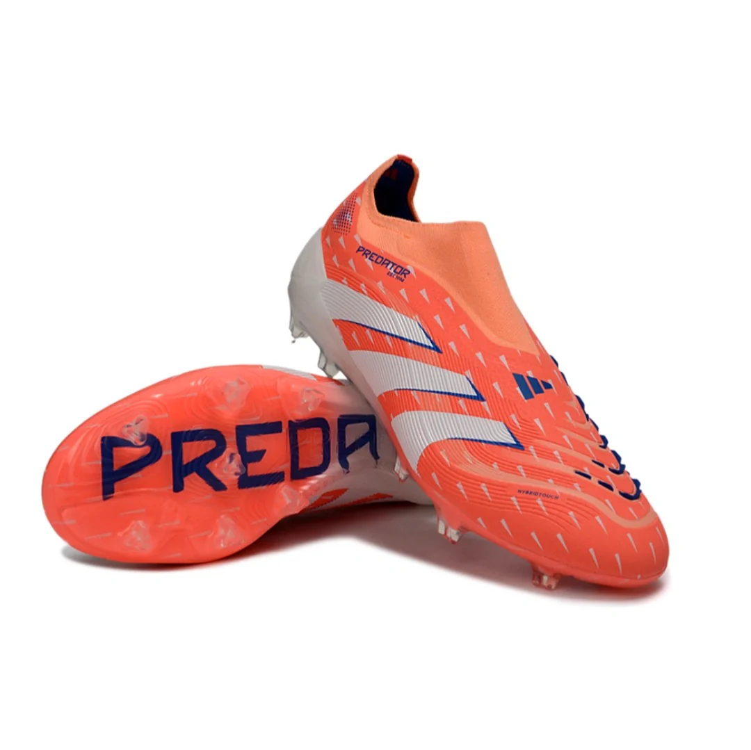 Guayos Predator Powerspine Sin Cordones Naranja Niño - Image 3