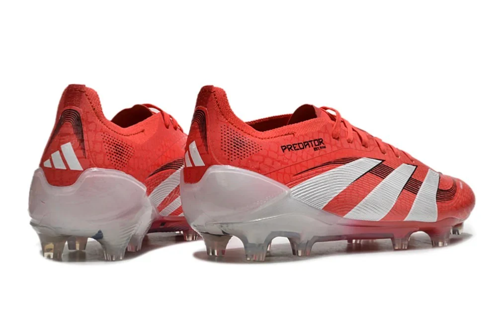 Guayos Predator Con Cordones Rojo Blanco Niño - Image 2