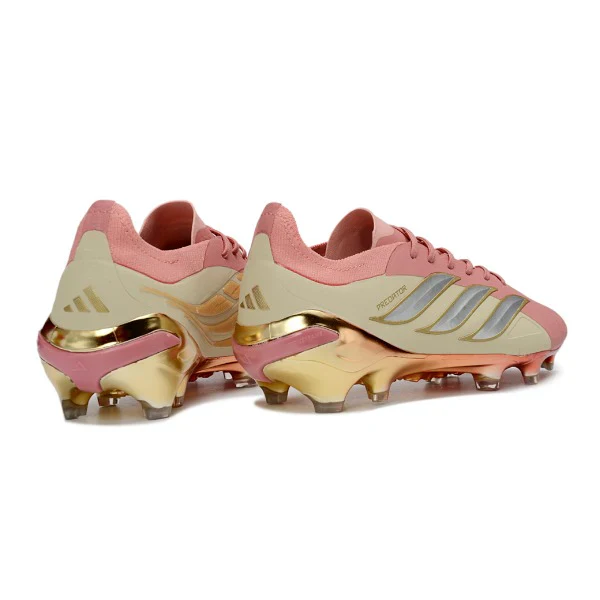 Guayos Predator 26 Elite FG Rojo Dorado Niño - Image 2