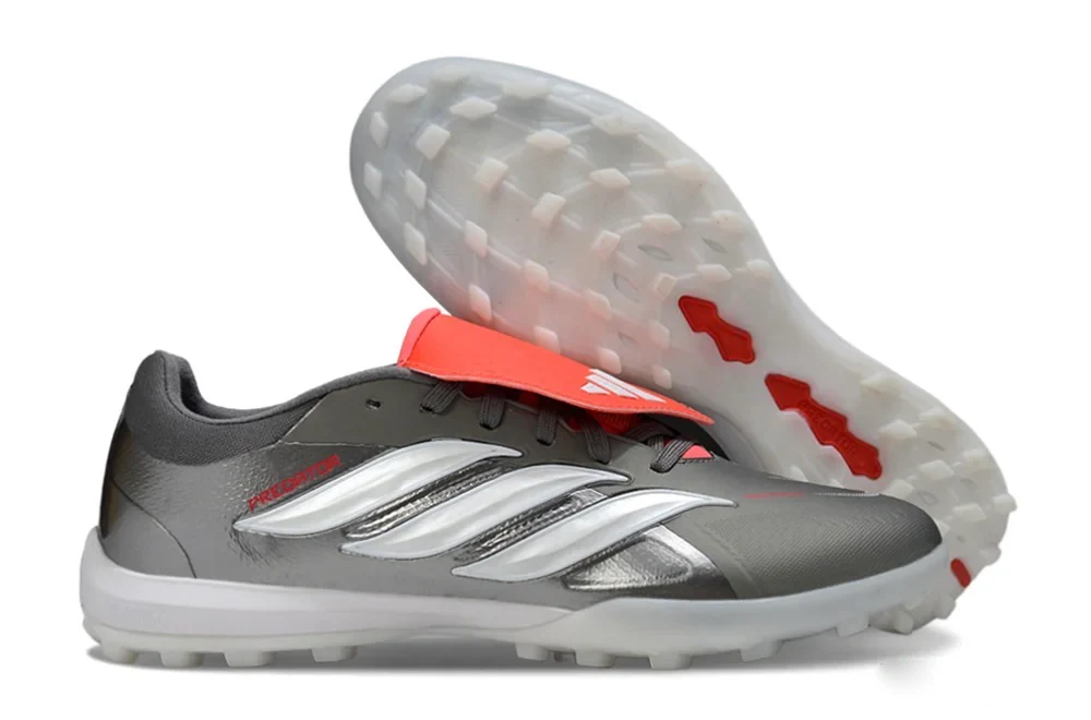 Torretin Predator Powerspine Con Lengueta Gris / Blanco / Rojo Niño